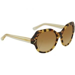 Tory Burch Tortoise 53mm bubble sunglasses